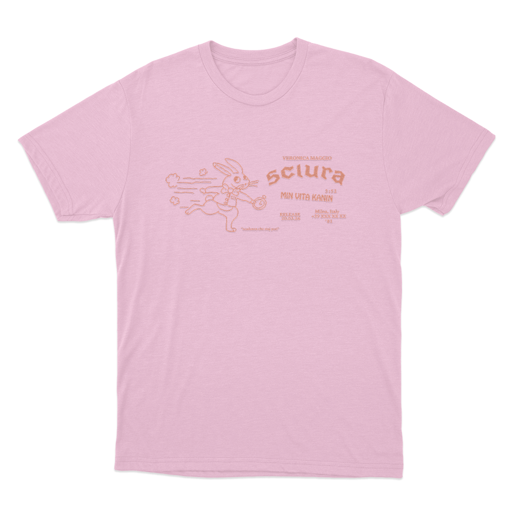 Min Vita Kanin Unisex T Shirt Pink Min Vita Kanin Unisex T Shirt Pink