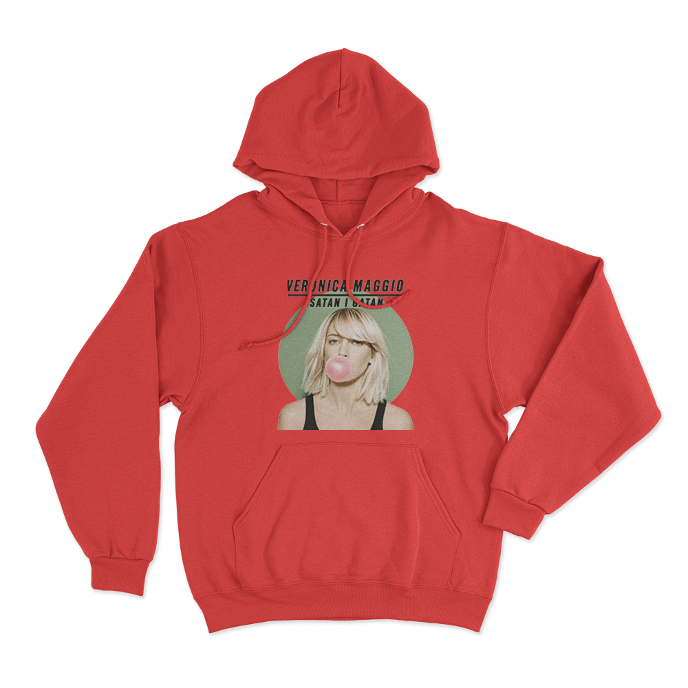 Satan I Gatan Unisex Hoodie Red Satan I Gatan Unisex Hoodie Red