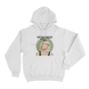Satan I Gatan Unisex Hoodie White