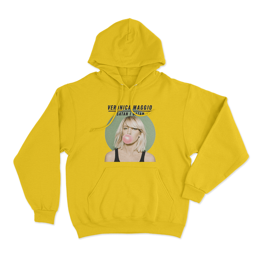 Satan I Gatan Unisex Hoodie Yellow Satan I Gatan Unisex Hoodie Yellow