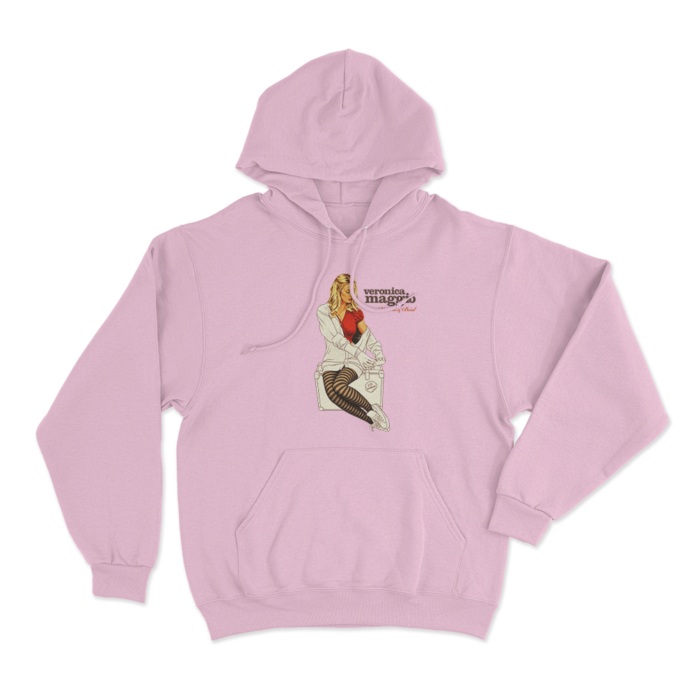 Vatten Och Bröd Unisex Hoodie Pink Vatten Och Brod Unisex Hoodie Pink