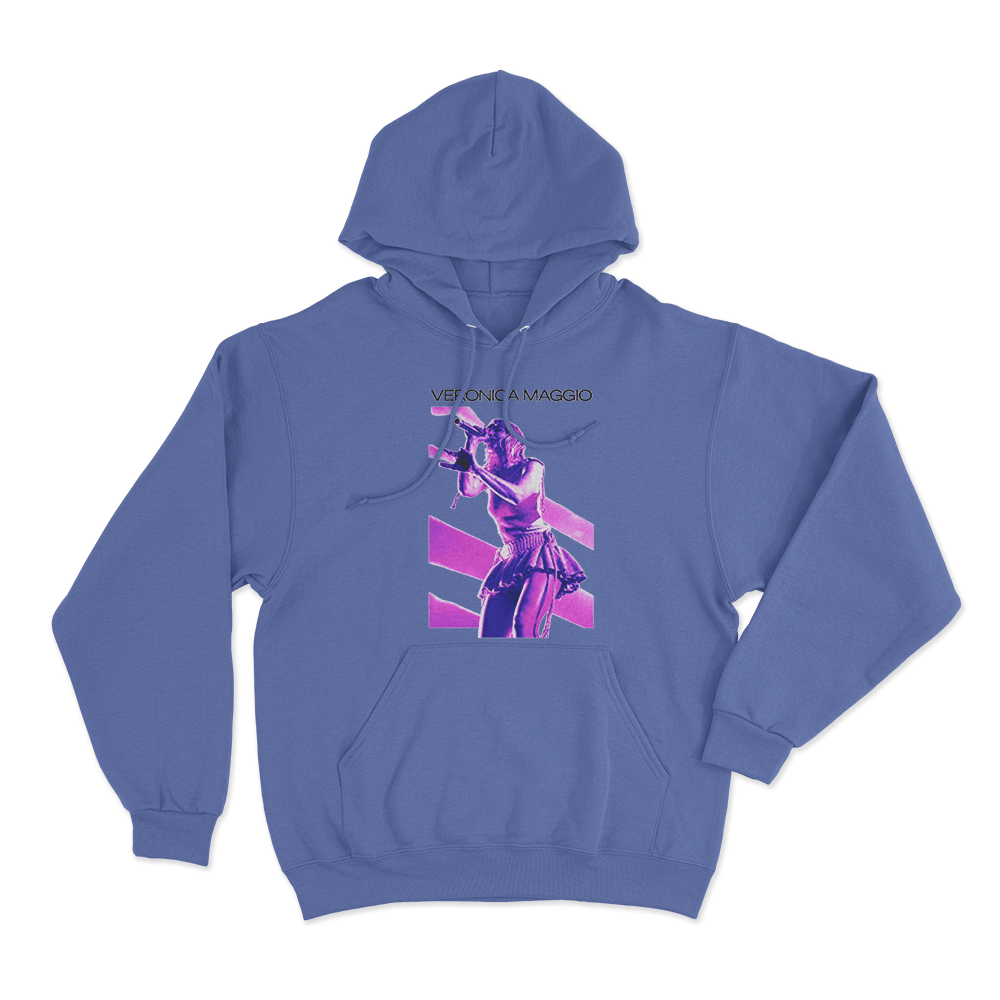 Veronica Maggio Live Unisex Hoodie Blue Veronica Maggio Live Unisex Hoodie Blue