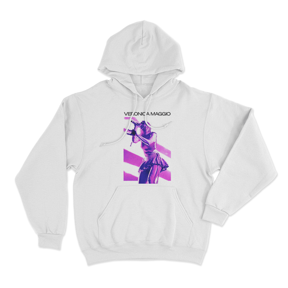 Veronica Maggio Live Unisex Hoodie White Veronica Maggio Live Unisex Hoodie White
