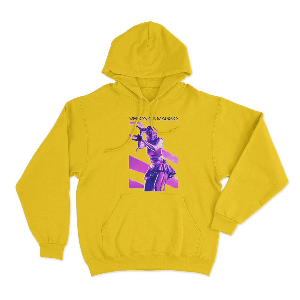 Veronica Maggio Live Unisex Hoodie Yellow Veronica Maggio Live Unisex Hoodie Yellow