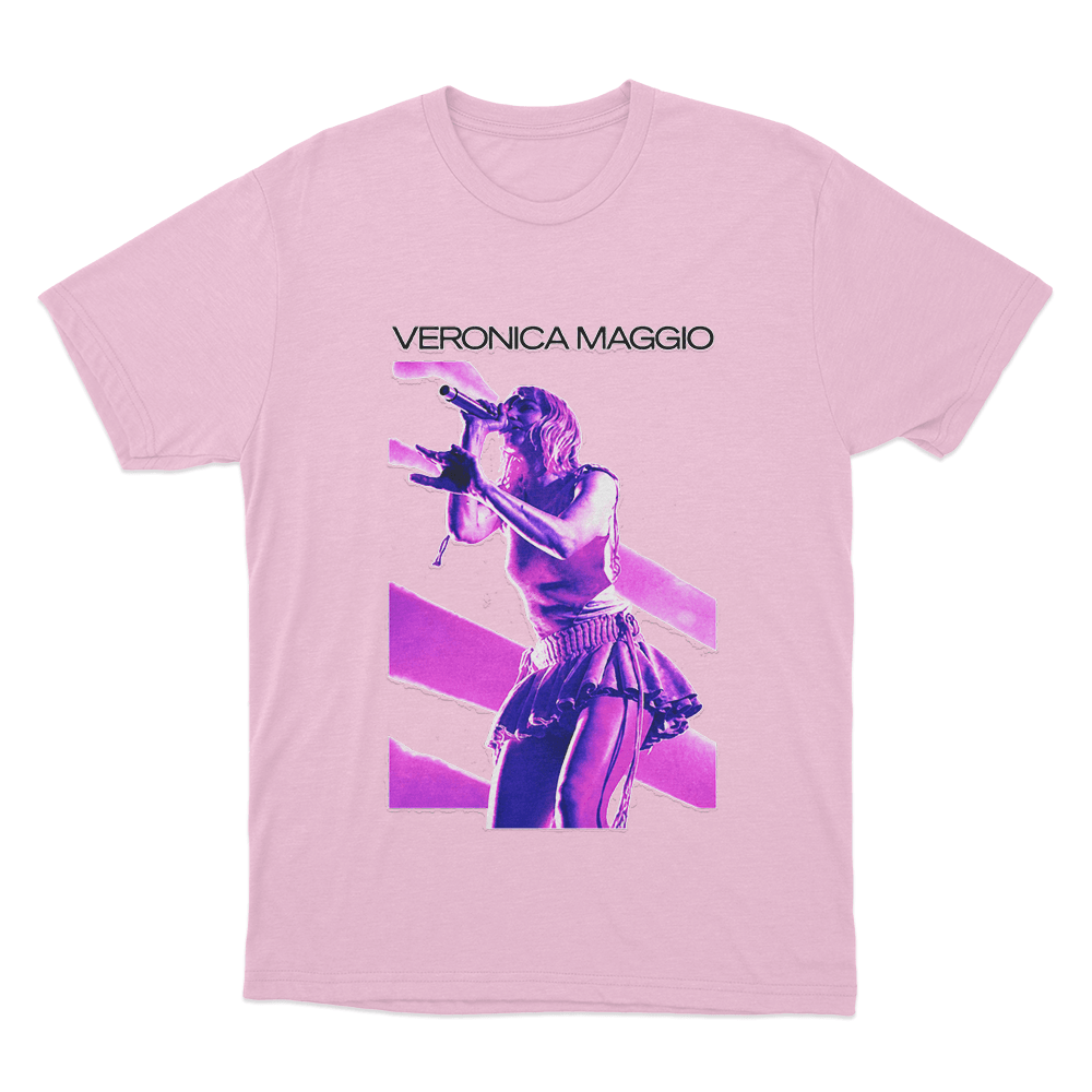 Veronica Maggio Live Unisex T Shirt Pink Veronica Maggio Live Unisex T Shirt Pink