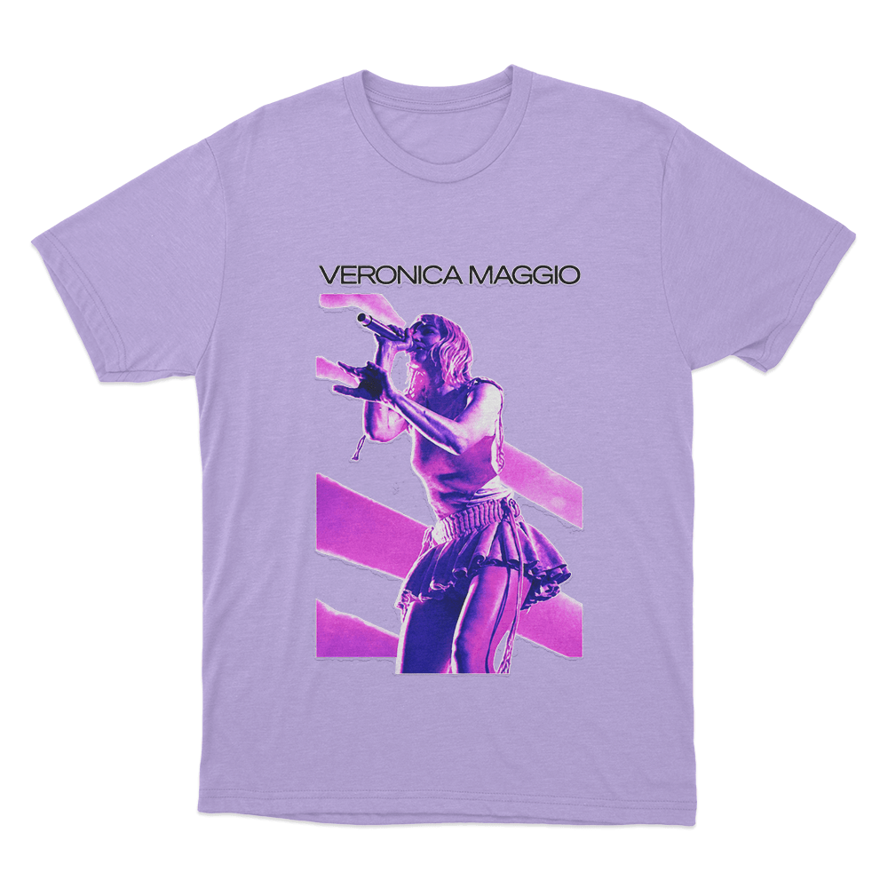 Veronica Maggio Live Unisex T Shirt Purple Veronica Maggio Live Unisex T Shirt Purple