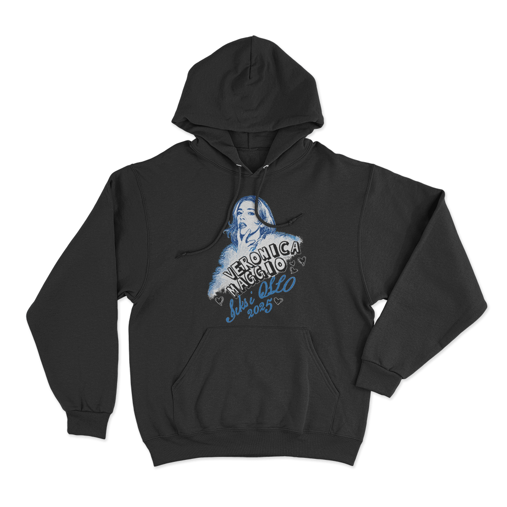 Veronica Maggio Six In Oslo 2025 Unisex Hoodie Black Veronica Maggio Six In Oslo 2025 Unisex Hoodie Black
