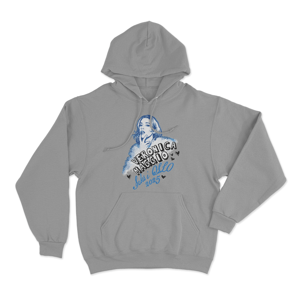 Veronica Maggio Six In Oslo 2025 Unisex Hoodie Grey Veronica Maggio Six In Oslo 2025 Unisex Hoodie Grey
