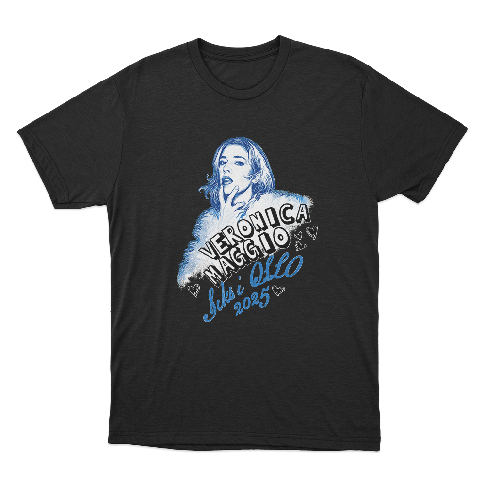 Veronica Maggio Six In Oslo 2025 Unisex T Shirt Black Veronica Maggio Six In Oslo 2025 Unisex T Shirt Black