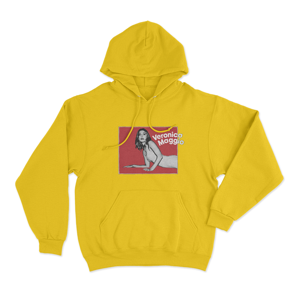 Veronica Maggio Six In Oslo Unisex Hoodie Yellow Veronica Maggio Six In Oslo Unisex Hoodie Yellow