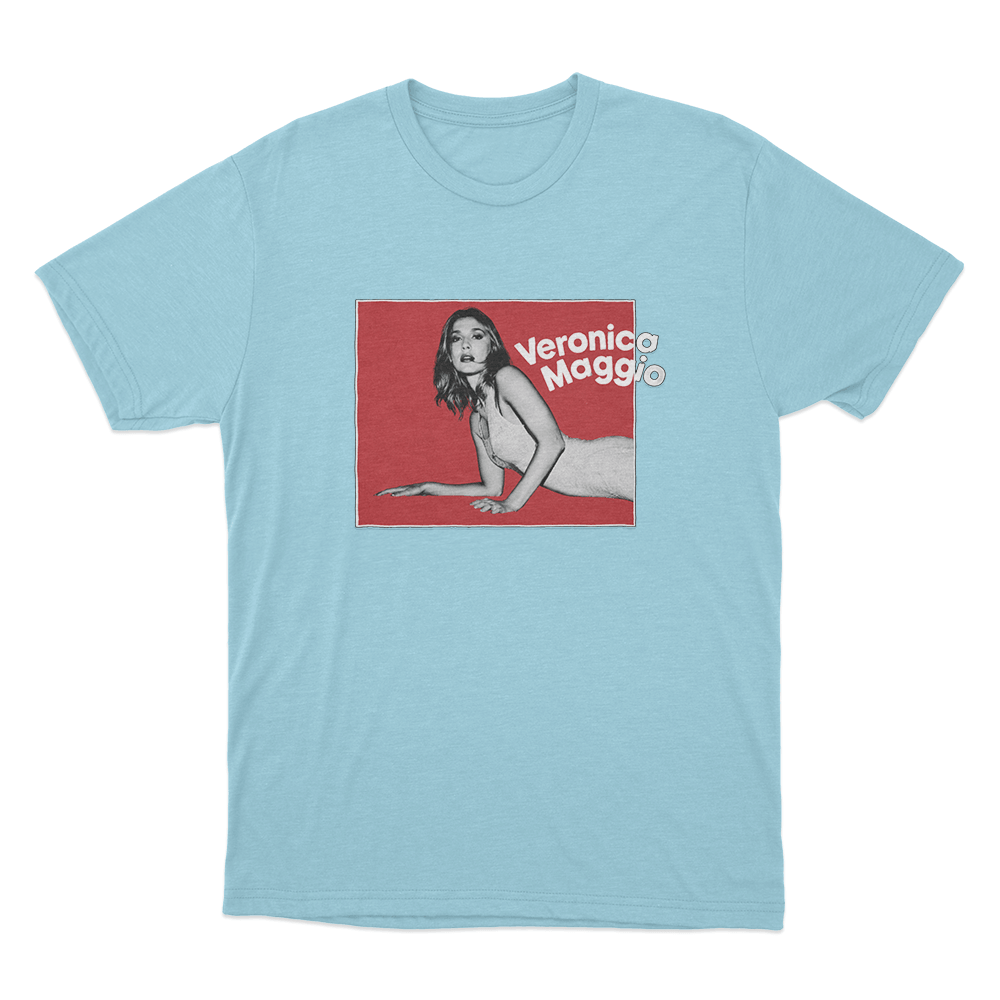 Veronica Maggio Six In Oslo Unisex T Shirt Sky Blue Veronica Maggio Six In Oslo Unisex T Shirt Sky Blue