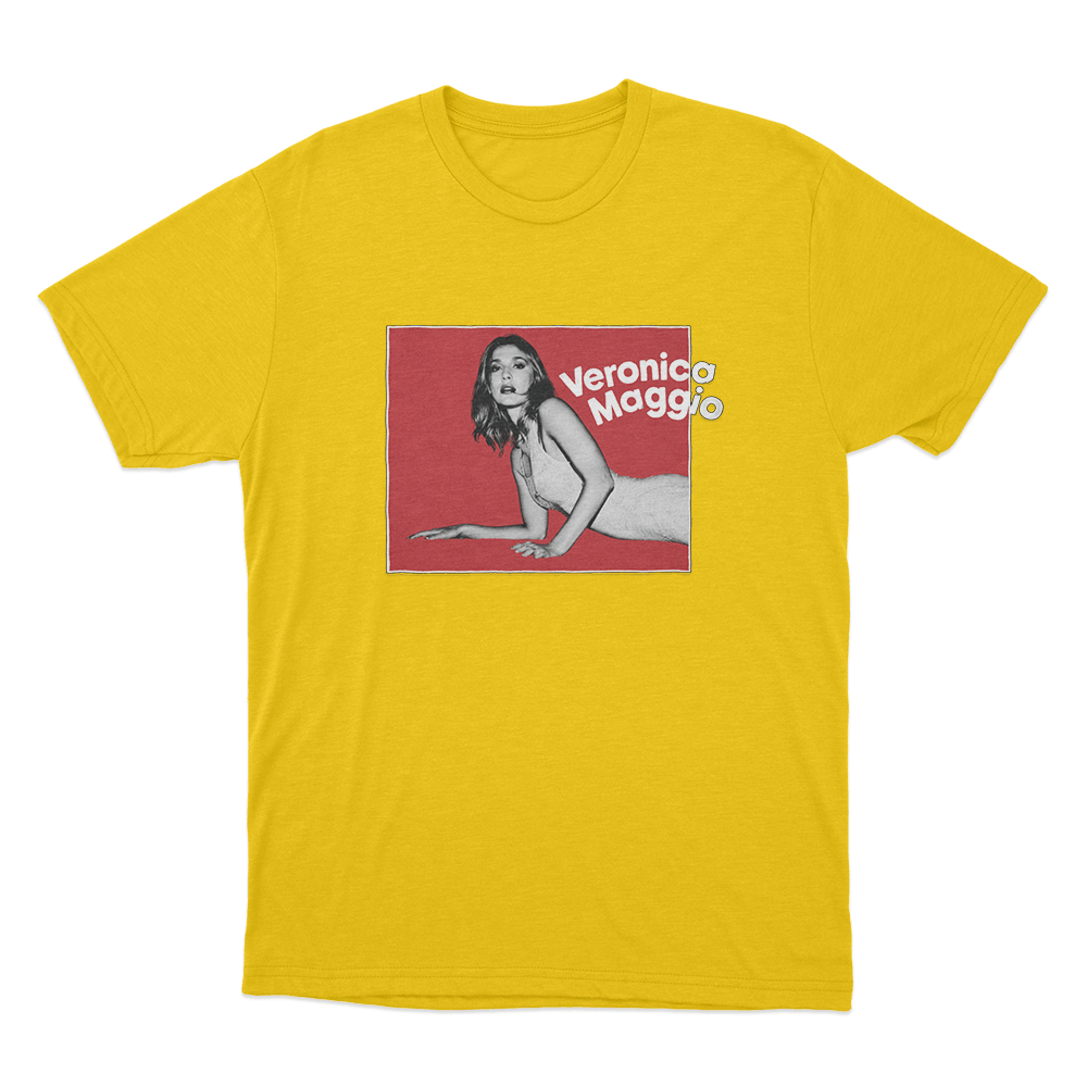 Veronica Maggio Six In Oslo Unisex T Shirt Yellow Veronica Maggio Six In Oslo Unisex T Shirt Yellow