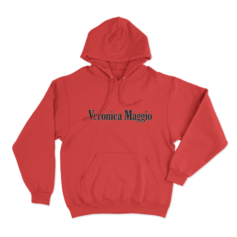 Veronica Maggio Unisex Hoodie Red Veronica Maggio Unisex Hoodie Red