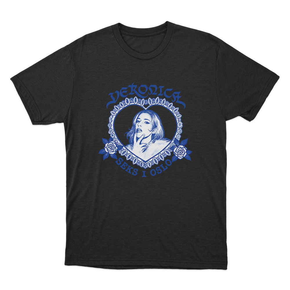 Veronica Six In Oslo Unisex T Shirt Black Veronica Six In Oslo Unisex T Shirt Black